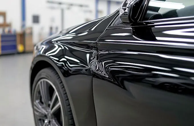 Gloss Black Paint Protection Film