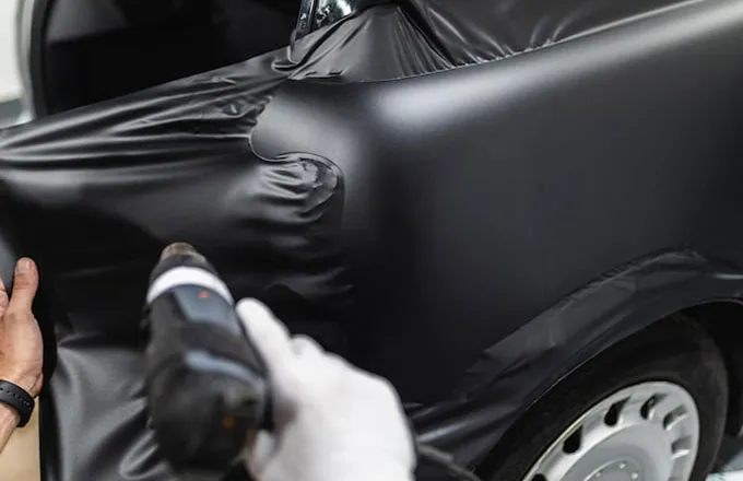 Matte Black Paint Protection Film